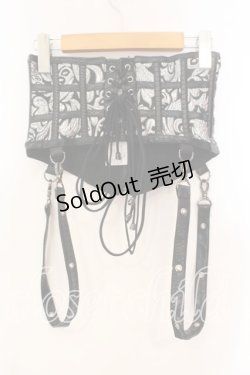 画像3: Qutie Frash / ベルト付きコルセット  シルバー O-25-12-15-037-QU-TO-OW-OS