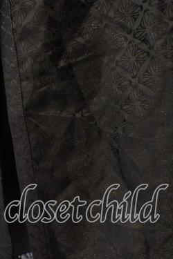 画像3: Qutie Frash / 和柄ワイドパンツ  ブラック O-25-12-15-038-QU-PA-OW-OS