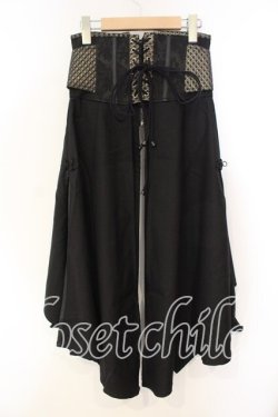 画像4: Qutie Frash / ベルトコルセット  ブラック O-25-12-15-040-QU-TO-OW-OS