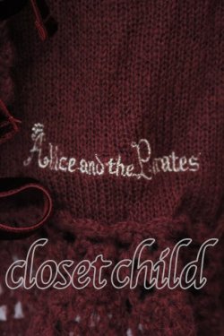 画像3: ALICE and the PIRATES / A/Pモヘアリボンボレロ  ワイン O-25-12-15-043-PA-TO-OW-OS