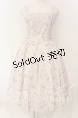 axes femme kawaii / プティフルールジャンスカ M ピンク O-25-12-15-046-AX-OP-OW-OS