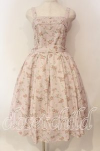 axes femme kawaii / プティフルールジャンスカ M ピンク O-25-12-15-046-AX-OP-OW-OS