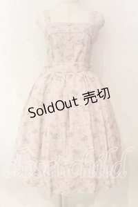 axes femme kawaii / プティフルールジャンスカ M ピンク O-25-12-15-046-AX-OP-OW-OS