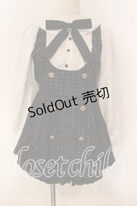 LIZ LISA / ツイードセットアップ  クロ O-25-12-15-052-LO-OP-OW-OS