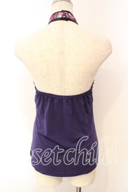 画像4: Qutie Frash / ベルト付きホルターキャミ  パープル O-25-12-15-058-QU-TO-OW-OS