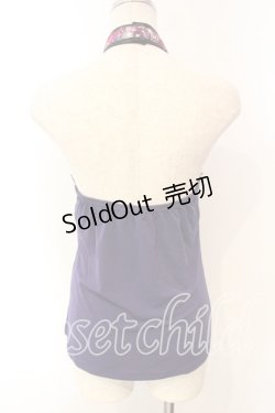 画像4: Qutie Frash / ベルト付きホルターキャミ  パープル O-25-12-15-058-QU-TO-OW-OS