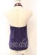 画像4: Qutie Frash / ベルト付きホルターキャミ  パープル O-25-12-15-058-QU-TO-OW-OS (4)