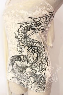 画像4: Qutie Frash / ベロアサラシトップス  ホワイト O-25-12-15-061-QU-TO-OW-OS