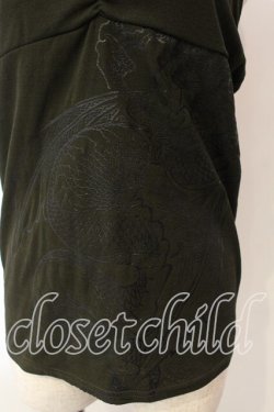 画像2: Qutie Frash / ドラゴンptクロスキャミ  カーキグリーン O-25-12-15-063-QU-TO-OW-OS