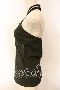 画像3: Qutie Frash / ドラゴンptクロスキャミ  カーキグリーン O-25-12-15-063-QU-TO-OW-OS