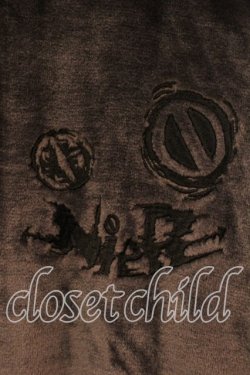 画像2: NieR Clothing / DARK GRAYパーカー《全刺繍DESIGN》  グレー O-25-12-15-075-PU-TO-IG-OS