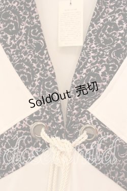 画像3: Qutie Frash / 抜き襟カーディガン  ホワイト×パープル O-25-12-15-084-QU-TO-OW-OS