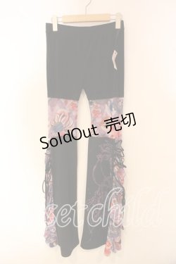 画像1: Qutie Frash / インナーパンツ  ブラック×ピンク O-25-12-15-087-QU-PA-OW-OS