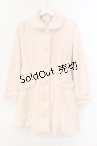 DearMyLove / バックティアード丸襟コート M ピンク O-25-12-15-013-EL-CO-OW-OS