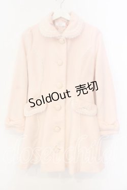 画像1: DearMyLove / バックティアード丸襟コート M ピンク O-25-12-15-013-EL-CO-OW-OS