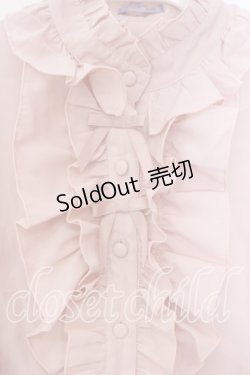 画像2: axes femme Kawaii / スタンドフリルブラウス  ピンク O-25-12-15-002-AX-BL-IG-OS