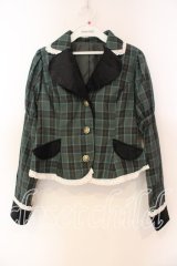 Eri Aino's collaboration / シャーロットの水曜日 ジャケット S グリーン O-25-12-15-018-0-JA-OW-OS