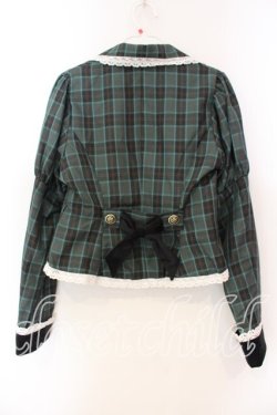 画像3: Eri Aino's collaboration / シャーロットの水曜日 ジャケット S グリーン O-25-12-15-018-0-JA-OW-OS