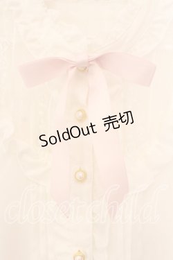 画像2: Amavel / レース切替ハイネック半袖ブラウス M シロ O-25-12-15-019-CA-BL-OW-OS