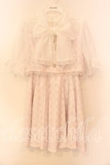 Rojita / BIGリボンRJモノグラムワンピース F ピンク O-25-12-15-023-LO-OP-OW-OS