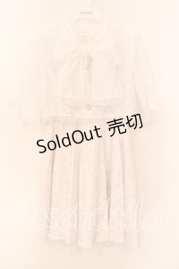 Rojita / BIGリボンRJモノグラムワンピース F ピンク O-25-12-15-023-LO-OP-OW-OS