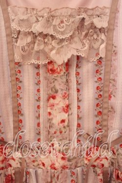 画像2: axes femme / カントリーローズワンピース  ラベンダー×ピンク O-25-12-15-003-AX-OP-IG-OS