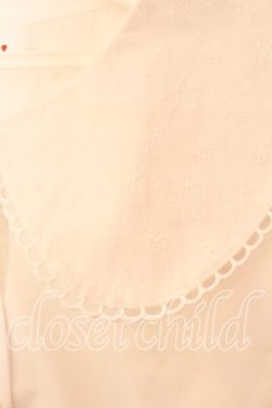 画像2: merry jenny / ピコレースリボンブラウス  シロ O-25-12-15-027-LO-BL-IG-OS