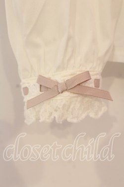 画像3: LIZ LISA / ダブルリボンブラウス  シロ×ピンク O-25-12-15-028-LO-BL-OW-OS
