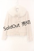 PINK HOUSE / ファー使いファンシーツイードジャケット M ピンクミックス系 O-25-12-15-030-LO-JA-OW-OS