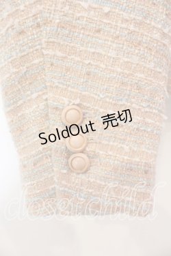 画像3: PINK HOUSE / ファー使いファンシーツイードジャケット M ピンクミックス系 O-25-12-15-030-LO-JA-OW-OS