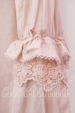 画像4: PINK HOUSE / ケミカルレース使いブラウス  ピンク O-25-12-15-032-LO-BL-OW-ZI (4)