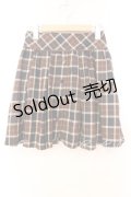 LODISPOTTO / チェック柄スカート  ブラウン O-25-12-16-039-LO-TO-IG-ZT388