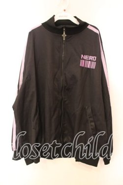 画像1: ACDC RAG /OODネロ ジャージジャケット  ブラック×パープル O-25-12-16-043-PU-JA-IG-OS