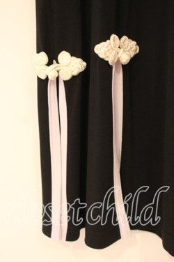 画像3: Qutie Frash / メッシュスリットタンク  ブラック×ホワイト O-25-12-16-003-QU-TO-OW-OS