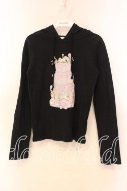 画像1: Angelic Pretty / Decoration Dreamフード付カットソー  クロ O-25-12-16-046-AP-TO-IG-OS