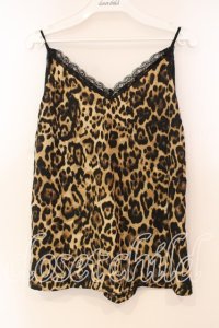 ACDC RAG / レオパードキャミソール LL ブラウン O-25-12-16-048-PU-TO-IG-OS