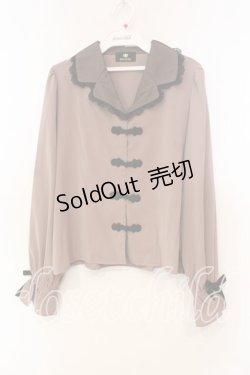 画像1: Rojita / チャイナ風テーラードブラウス  ピンク O-25-12-16-049-LO-BL-IG-ZT503