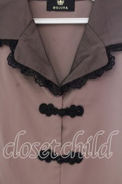 画像2: Rojita / チャイナ風テーラードブラウス  ピンク O-25-12-16-049-LO-BL-IG-OS