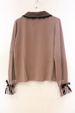 画像3: Rojita / チャイナ風テーラードブラウス  ピンク O-25-12-16-049-LO-BL-IG-OS