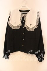 MA*RS / 十字架刺繍ブラウス  シロ O-25-12-16-051-EL-BL-IG-OS