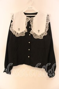 MA*RS / 十字架刺繍ブラウス  シロ O-25-12-16-051-EL-BL-IG-OS