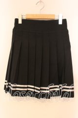 MA*RS / ラインプリーツスカート  クロ O-25-12-16-052-EL-SK-IG-OS