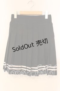 MA*RS / ラインプリーツスカート  クロ O-25-12-16-052-EL-SK-IG-OS