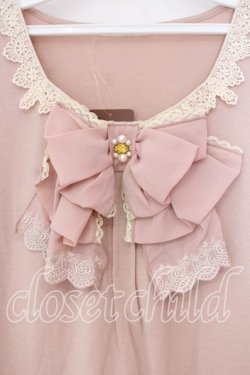 画像2: axes femme / bigリボンプルオーバー M ピンク O-25-12-16-054-AX-TO-IG-OS