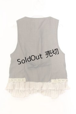 画像2: axes femme / パール付きベスト M ブラウン O-25-12-16-059-AX-TO-IG-OS