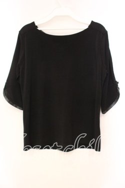 画像3: Qutie Frash / 5部丈インナーT  ブラック O-25-12-16-004-QU-TO-OW-OS