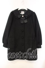 Ank Rouge / リボンレースドーリーコート  クロ O-25-12-16-063-CA-CO-IG-OS