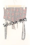 Qutie Frash / ベルト付きコルセット  レッド O-25-12-16-065-QU-TO-OW-OS