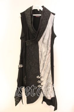 画像1: Qutie Frash / チャイナインナーチュニック  シルバー O-25-12-16-067-QU-TO-OW-OS