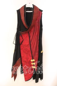 Qutie Frash / チャイナインナーチュニック  レッド O-25-12-16-068-QU-TO-OW-OS